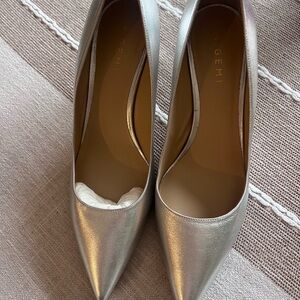 M. Gemi Women's Silver Heels